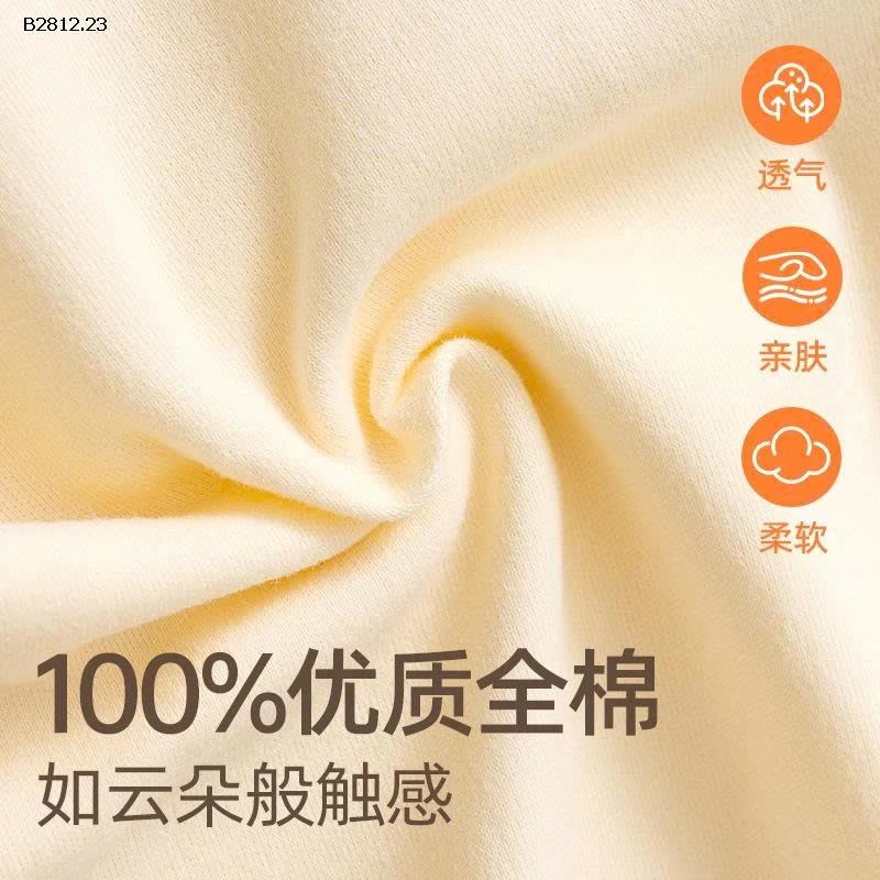 Bộ đồ thu đông giữ nhiệt cho bé 100% cotton, loại A- sỉ giá 195k
