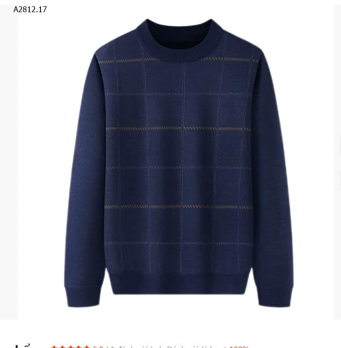 ÁO LEN NAM TRUNG NIÊNGiá sỉ 149k