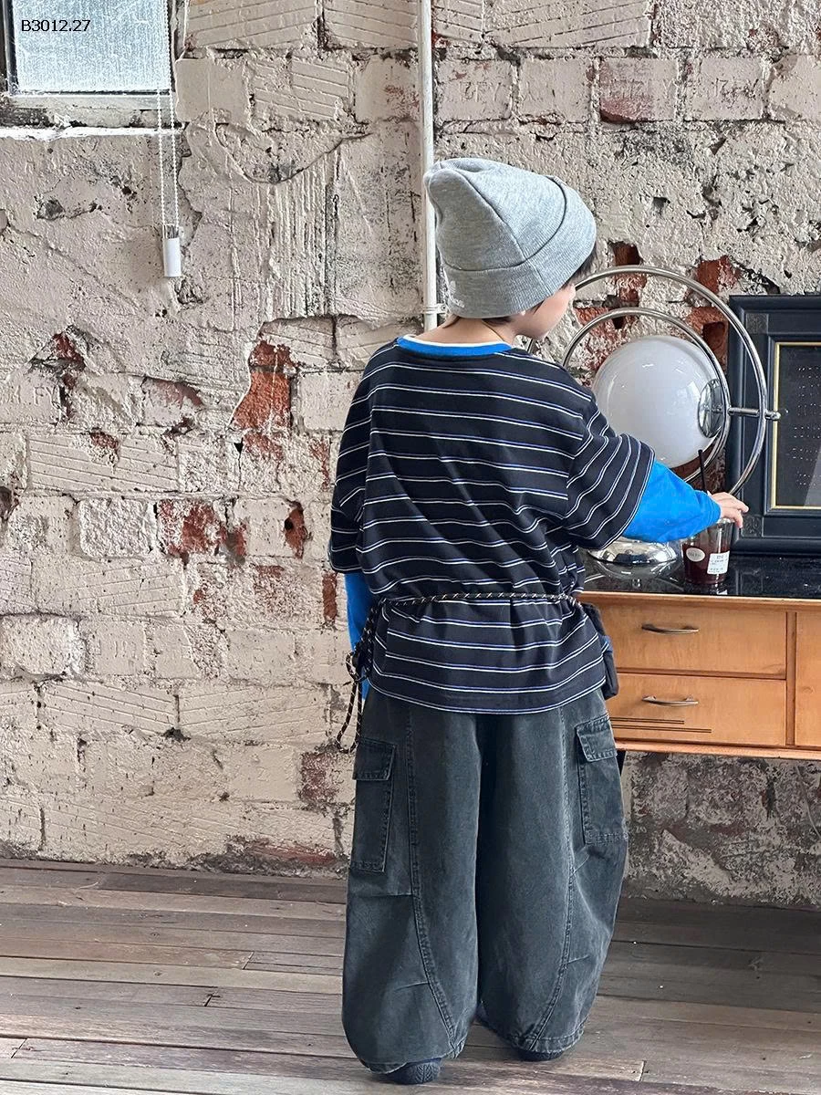 ÁO PHỐI MÀU AMBB-Giá sỉ  Sz 90-150 : 154k Sz 160 : 167k Sz 170 : 179k