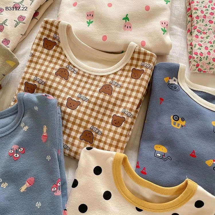 Bộ đồ ngủ trẻ em, bé trai và bé gái  Elmo Baby Kids AMBB-Giá sỉ 147k