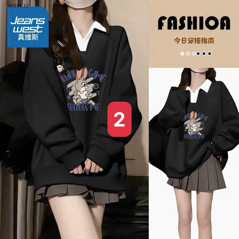 ÁO  NỈ JEANWEST SIÊU ẤM   sỉ 305k