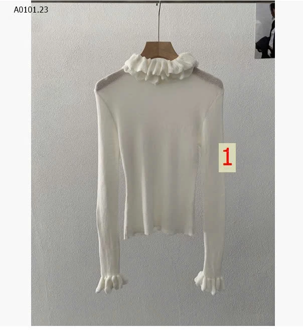 ÁO LEN CỔ BÈO - sỉ 175k