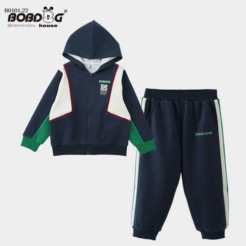 Chốt bộ nỉ Bobdog cho con zai - sỉ 229k
