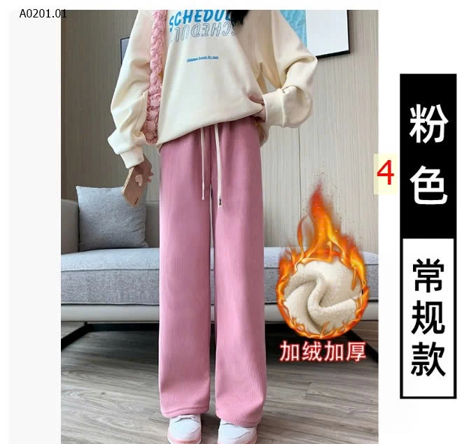 QUẦN SUÔNG ỐNG VỪA – LÓT NỈ SIÊU ẤM  - sỉ 130k