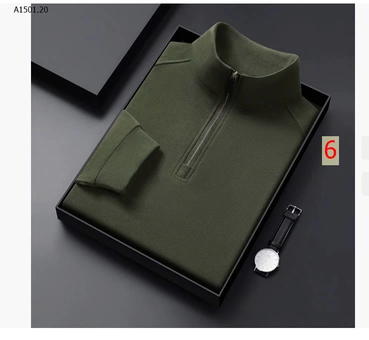 ÁO GIỮ NHIỆT CỔ KHOÁ - sỉ 205k