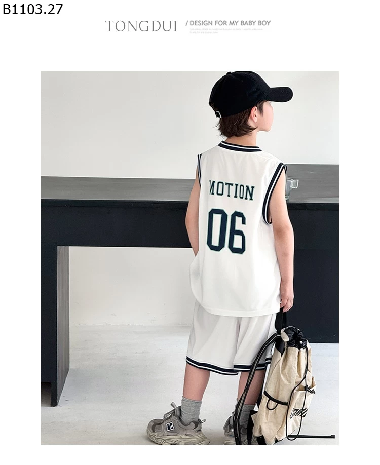 BỘ THỂ THAO SÁT NÁCH BÉ TRAI 06 sỉ 220k