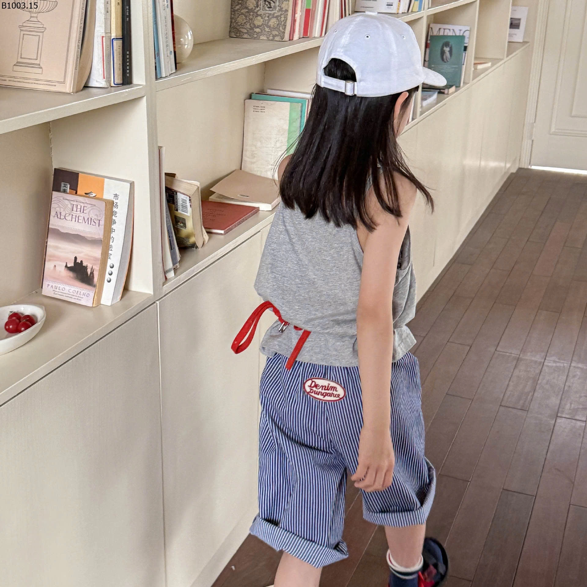 QUẦN SHOT MIDI KẺ SỌC 26070 - Giá sỉ 173k