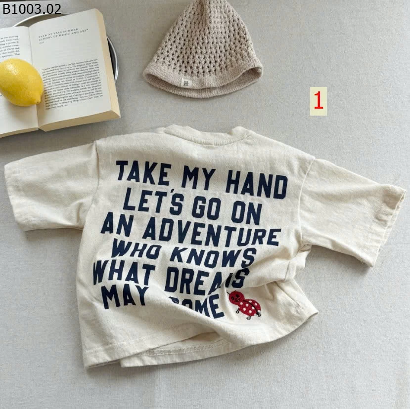 ÁO PHÔNG CHỮ ADBABY - Giá sỉ 160k