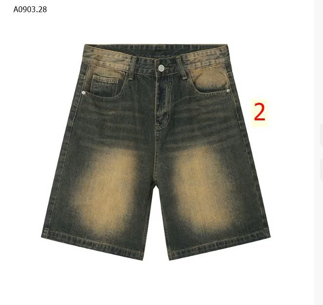 QUẦN SHORT JEAN NAM – FORM RỘNG CỰC CHẤT sỉ 152k