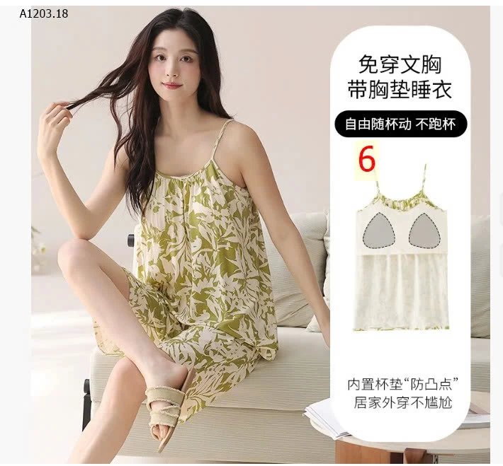 BỘ NGỦ 2S KÈM BRA - sỉ 165k
