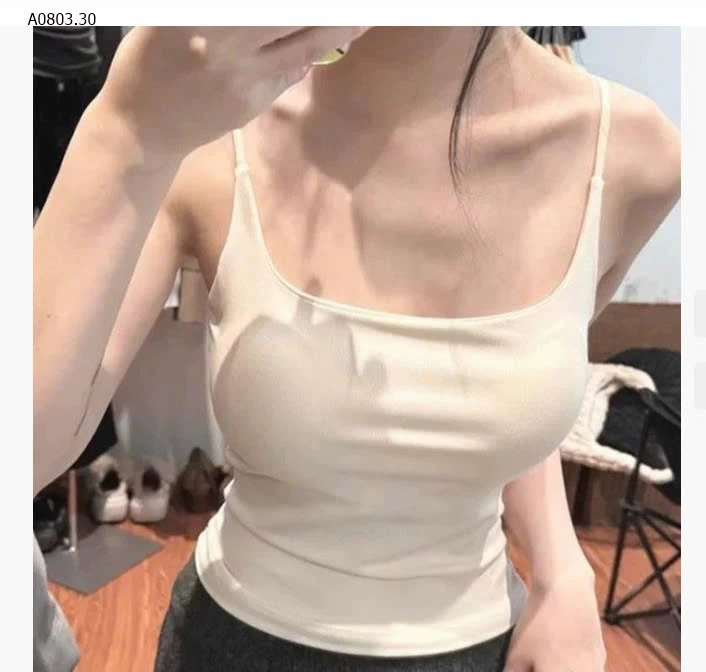 ÁO 2 DÂY NỮ KÈM ĐỆM NGỰC- sỉ 80k