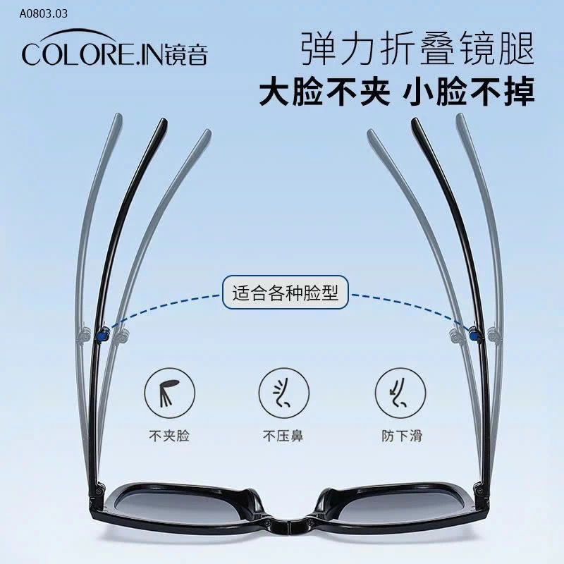 KÍNH MÁT GẤP GỌN COLOREIN – NHẸ TÊNH, CHỐNG UV CỰC ĐỈNH - sỉ 145k