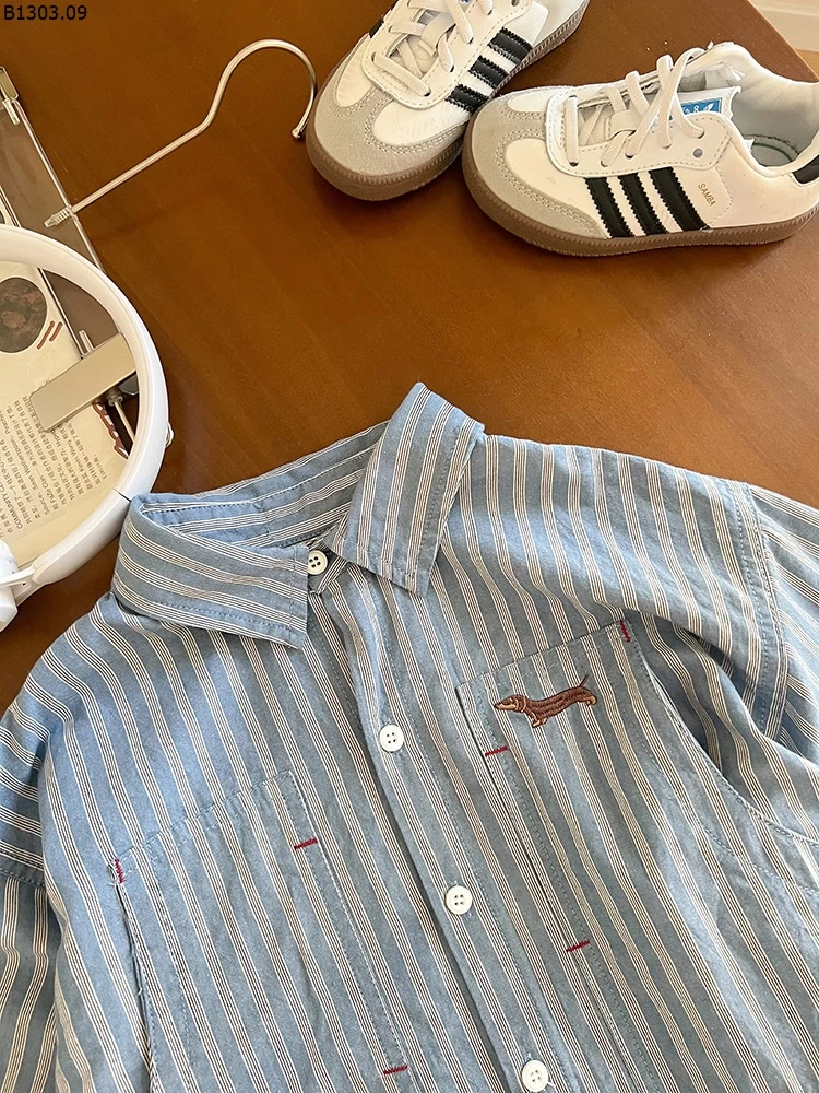 ÁO SƠ MI KẺ CHO BÉ AMBB Giá sỉ sz 90- 150 : 155k sz 160 : 172k sz 170 : 183k