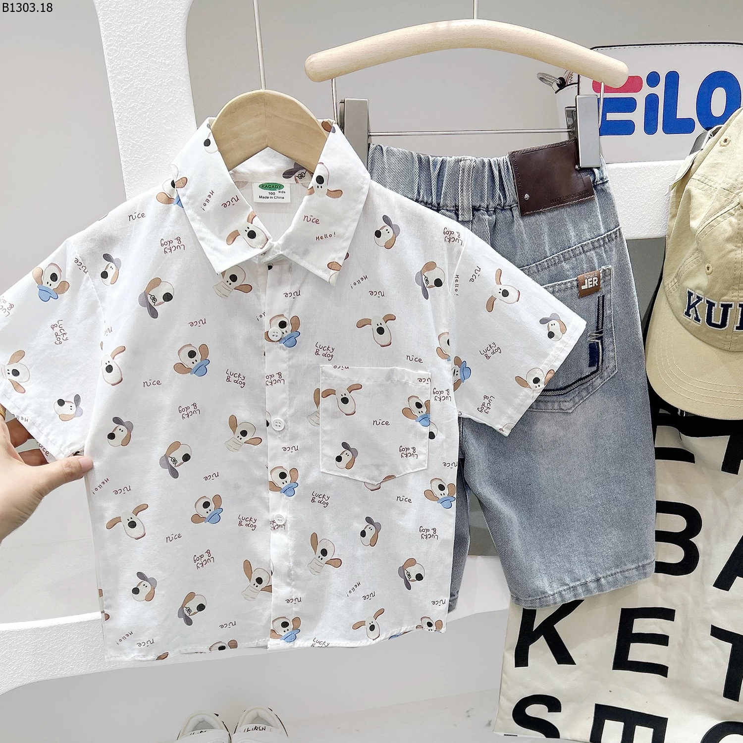 ÁO SƠ MI IN HÌNH KACADY Giá sỉ 123k