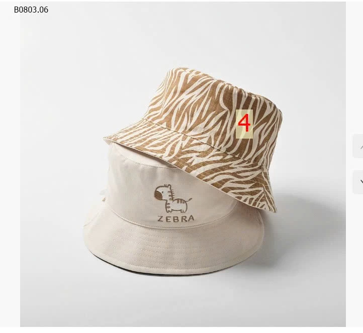 BST MŨ BÈO 2 MẶT MOINMLON- sỉ 120k