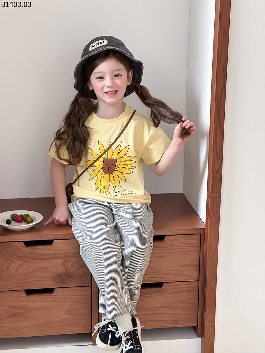 ÁO PHÔNG AMBB BÉ GÁI Giá sỉ size 90-150 : 107k Size 160 : 115k size 170 : 125k