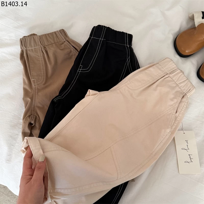 QUẦN BAGGY BASIC CHỈ NỔI MMY Giá sỉ 162k