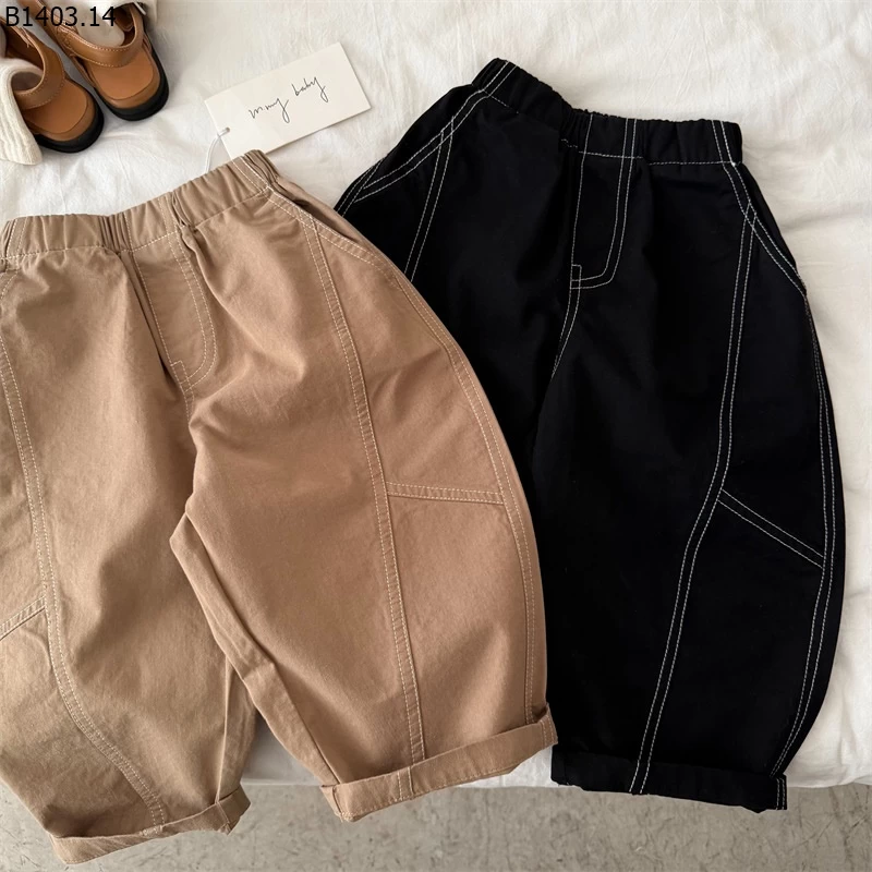 QUẦN BAGGY BASIC CHỈ NỔI MMY Giá sỉ 162k