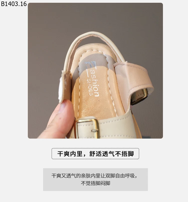 SANDAL BASIC CHO BÉ YÊU Giá sỉ 16-20: 120k sz 22-26: 129k