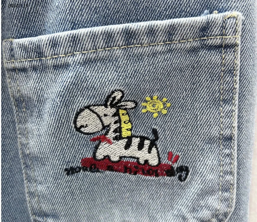 QUẦN JEANS THÊU NGỰA HÃNG KACADY-Giá sỉ 139k