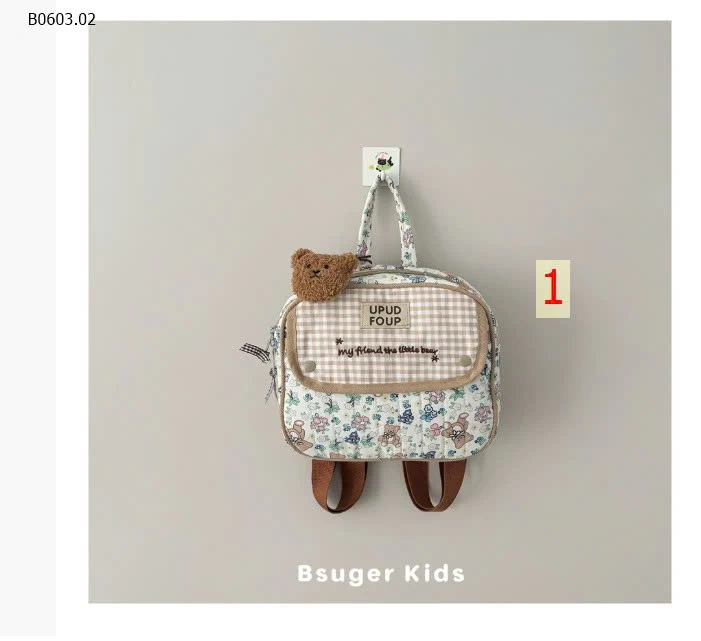 Balo mẫu giáo hoa nhí cho bé-Giá sỉ sz nhỏ : 153k sz to : 185k