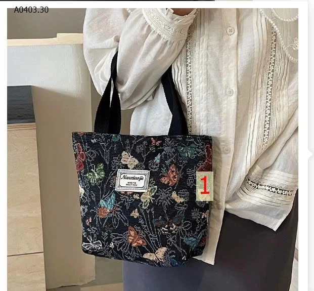 Túi vải canvas vintage - sỉ 63k