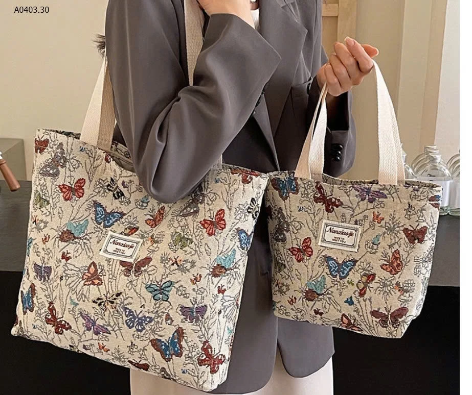 Túi vải canvas vintage - sỉ 63k