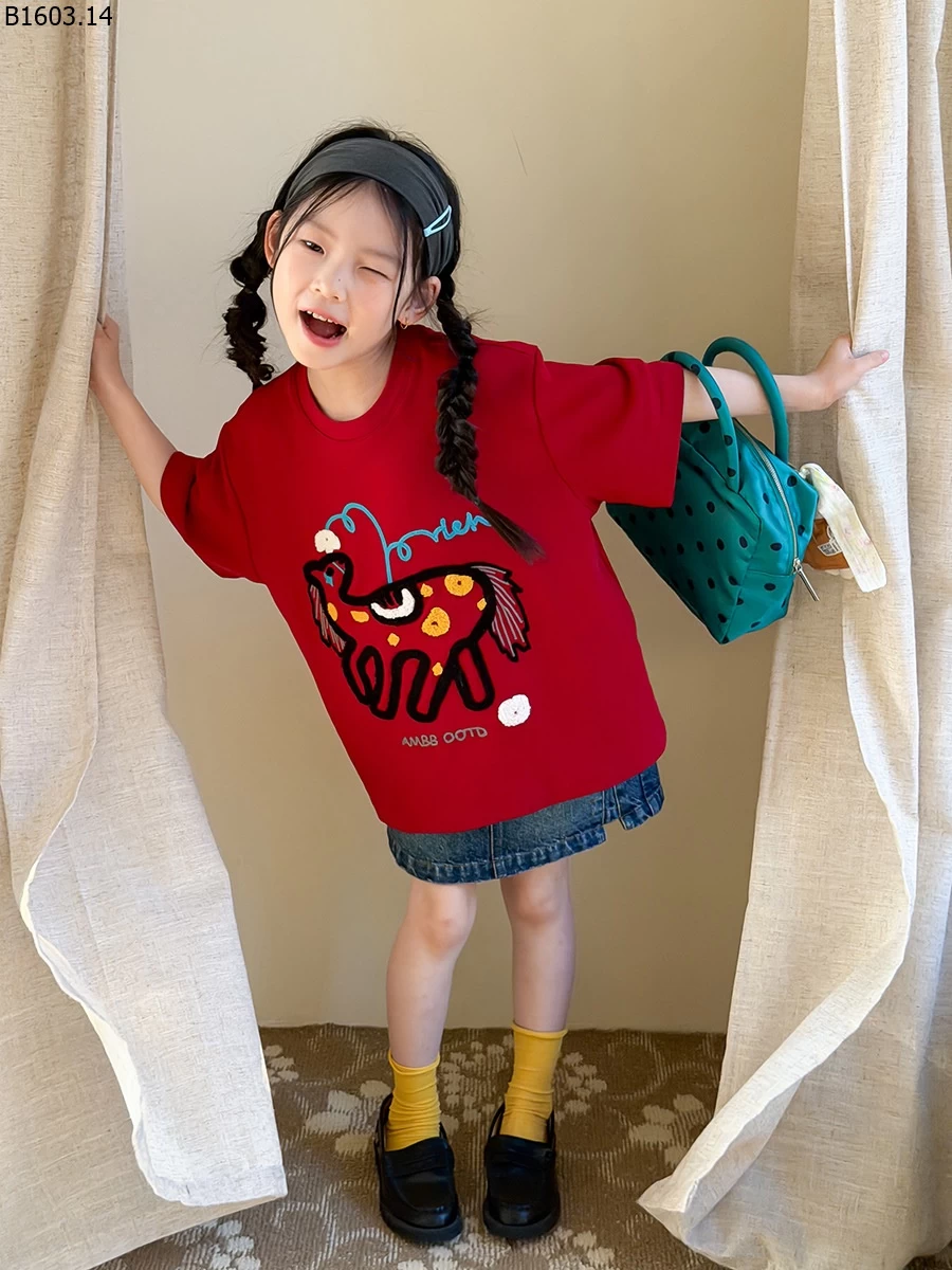 ÁO phông CHO BÉ GÁI nhà AMBB giá sỉ sz 100-150 : 157k sz 160 : 169k sz 170 : 183k