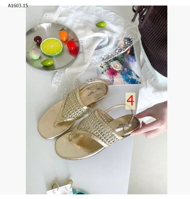 DÉP LA MÃ CÓ LỖ DỆT DÀNH CHO NỮ - sỉ 310k