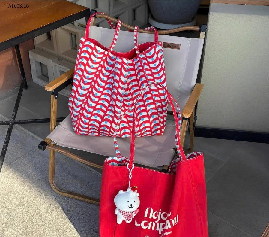 TÚI TOTE NỮ ĐA DẠNG DÙNG DC 2 MẶT - sỉ 66k