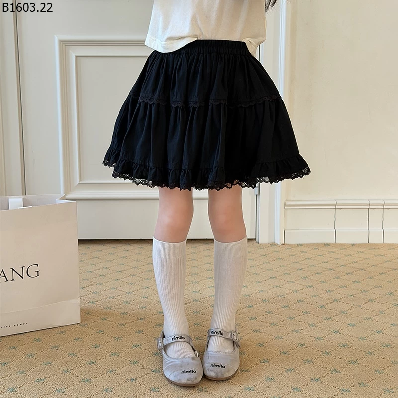 Chân váy bé gái NHÀ AMBB giá sỉ sz 100-150 : 165k sz 160 : 178k sz 170 : 190k