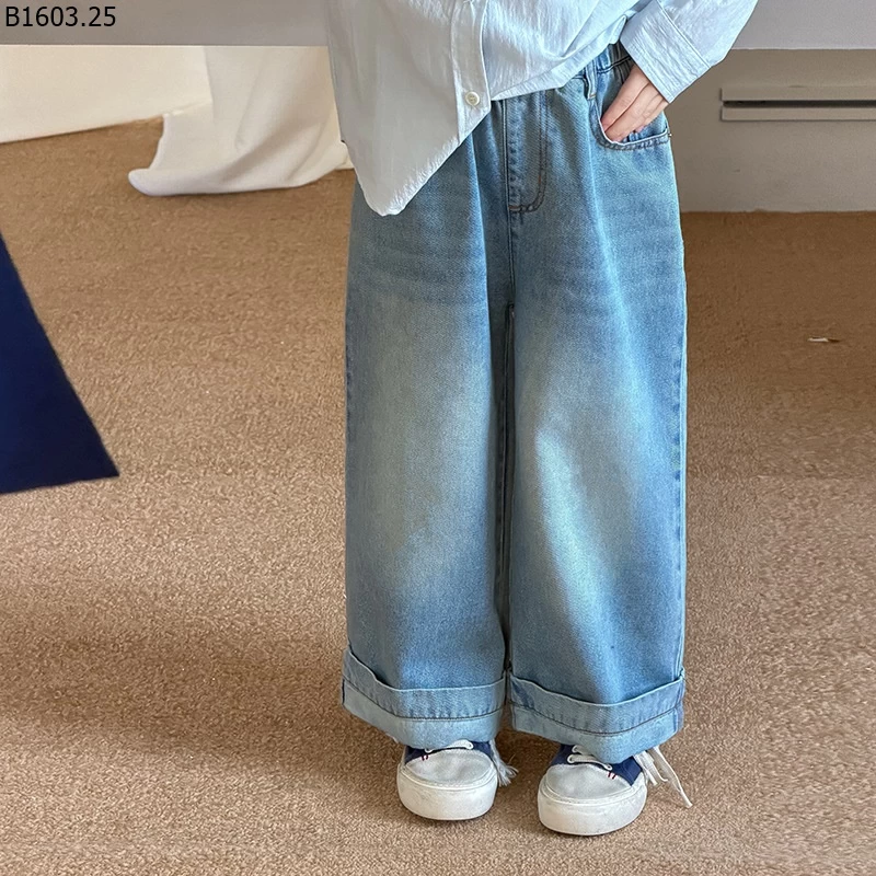 Quần jeans ống đứng kiểu Hàn Quốc đơn giản NHÀ AMBB giá sỉ sz 100-150 : 229k sz 160 : 248k sz 170 : 268k