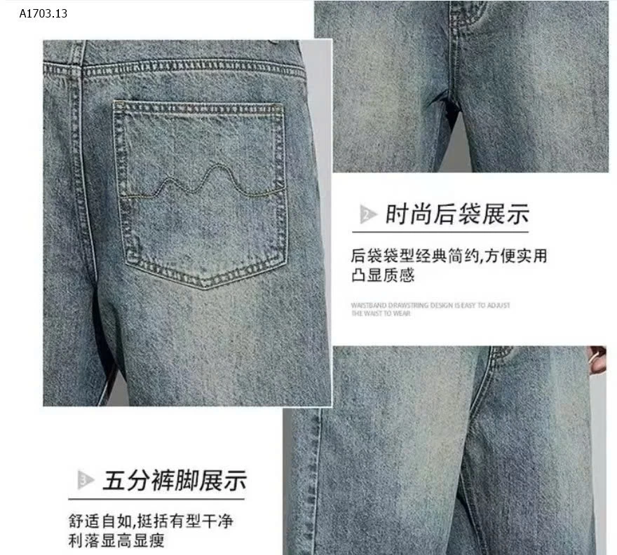 QUẦN JEAN NGỐ NAM- sỉ 176k
