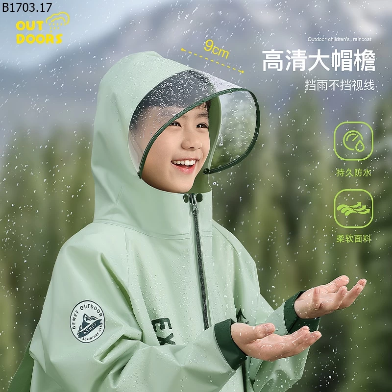 ÁO MƯA CHO BÉ sỉ 165k