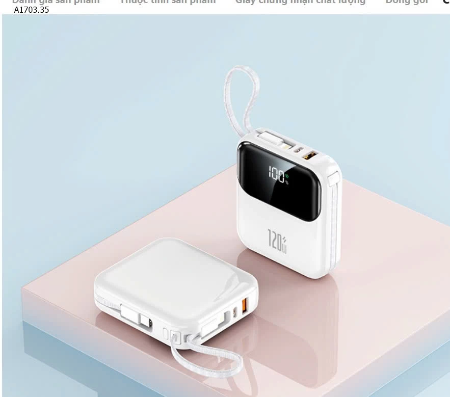 SẠC DỰ PHÒNG - sỉ 200k