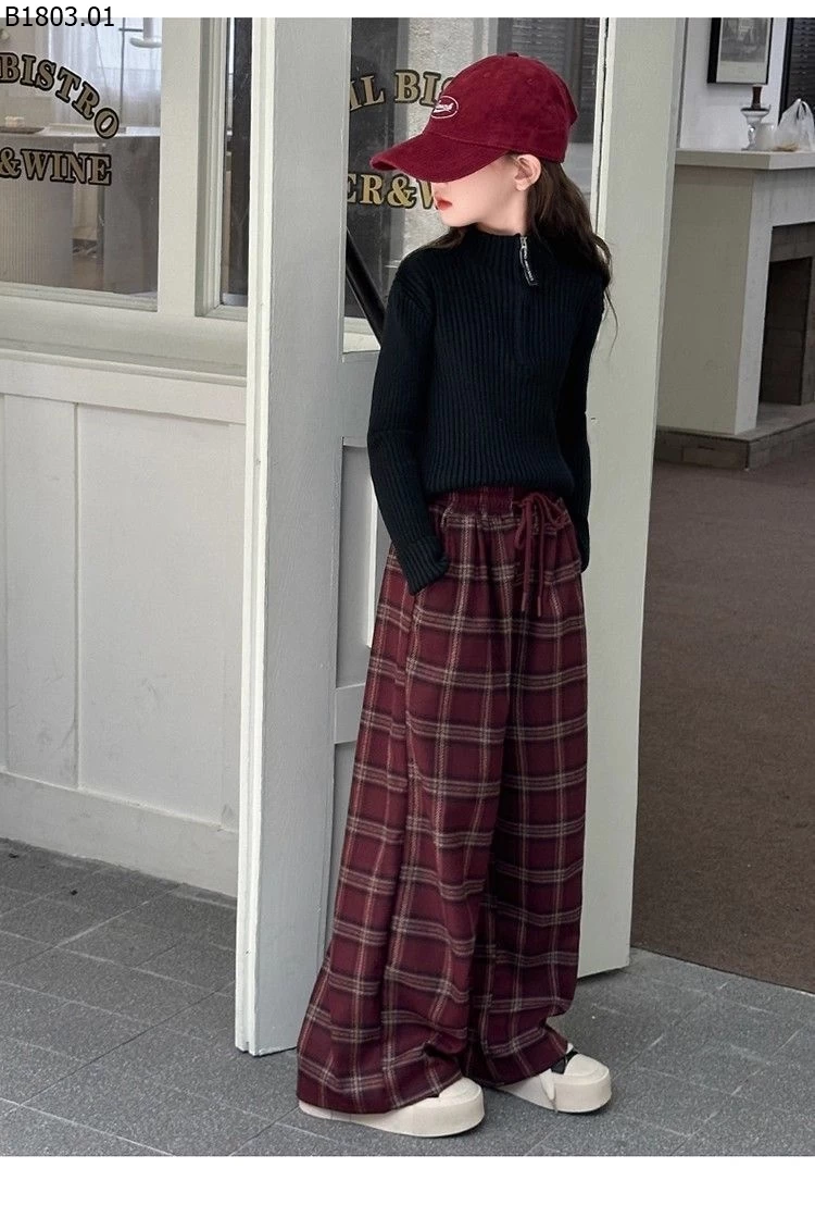 QUẦN SUÔNG KẺ SZ ĐẠI giá sỉ 154k