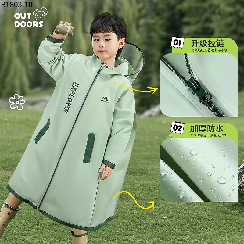 ÁO MƯA CHO BÉ giá sỉ 165k
