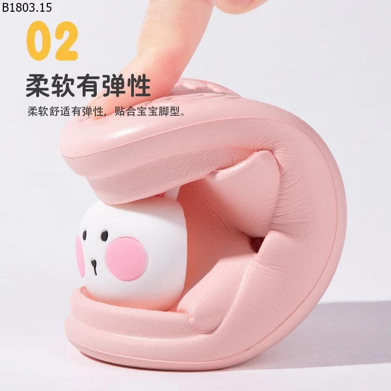 dép EVA đế mềm họa tiết hoạt hình cho bé giá sỉ 112k
