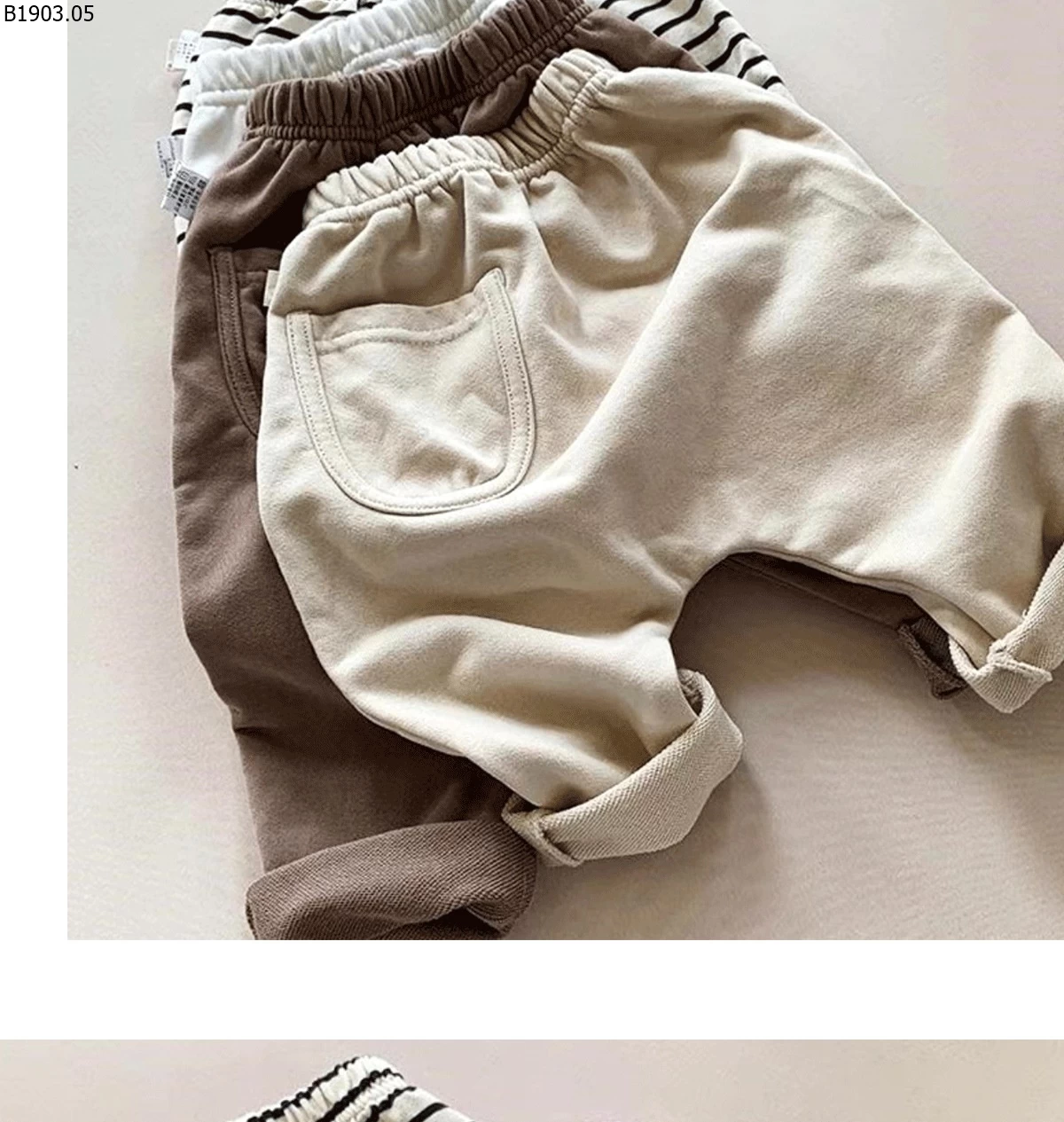 Quần Harem rộng rãi cho trẻ em mùa xuân/hè 2026 giá sỉ 81k