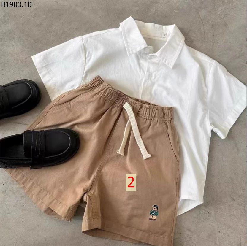 Quần short denim trẻ em mùa hè 2026 giá sỉ 99k