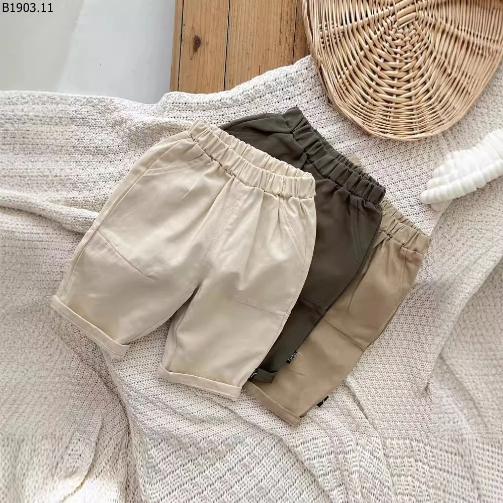 Quần dài thường ngày cho bé mùa hè 2026 giá sỉ 85k