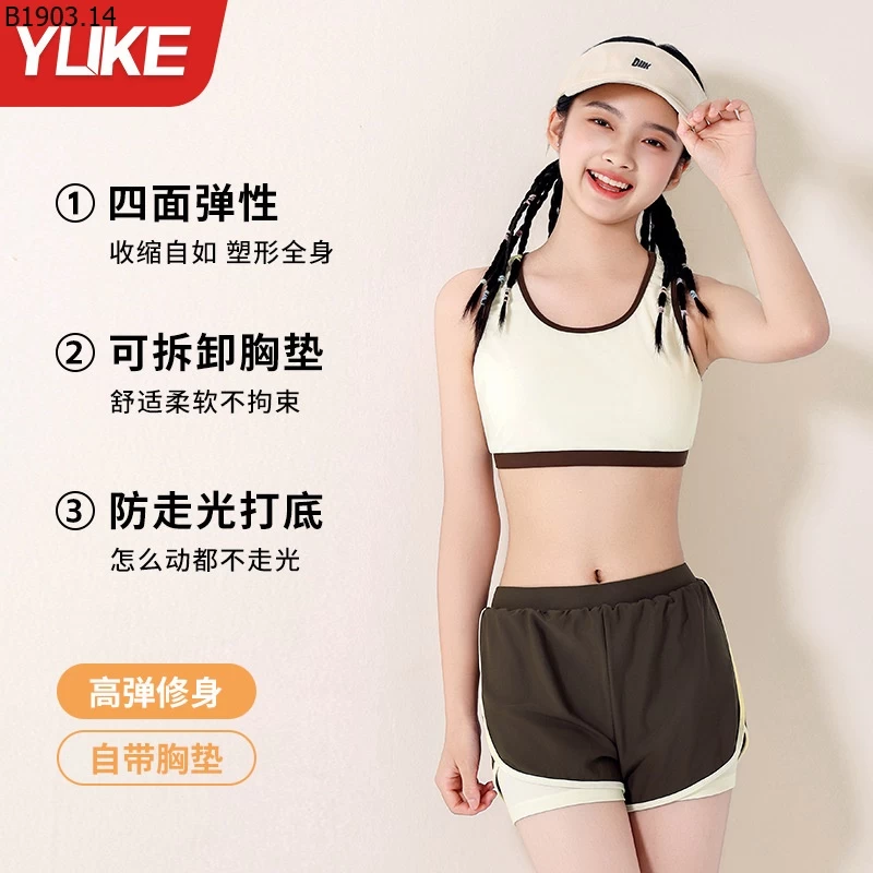 SET BƠI 3 MÓN BÉ GÁI HÃNG YUKE giá sỉ 250k