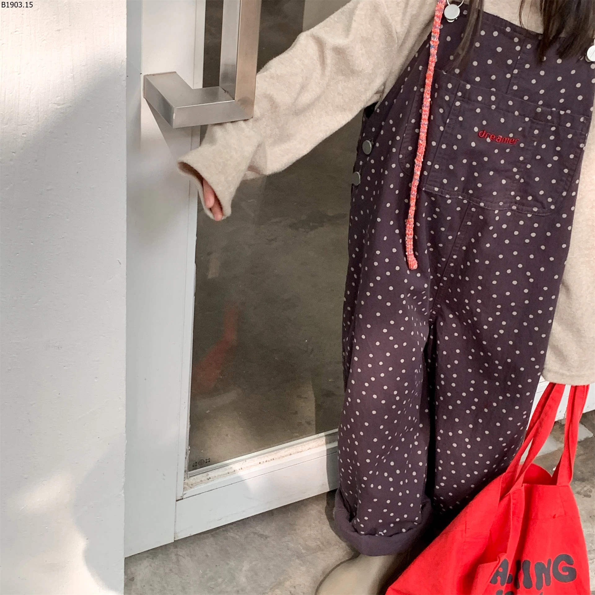 QUẦN YẾM KẺ SỌC VÀ CHẤM BI CHO BÉ giá sỉ 265k