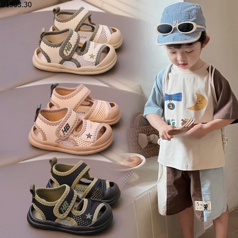 DÉP SANDAL BẢO VỆ MŨI CHÂN CHO BÉ giá sỉ 110k