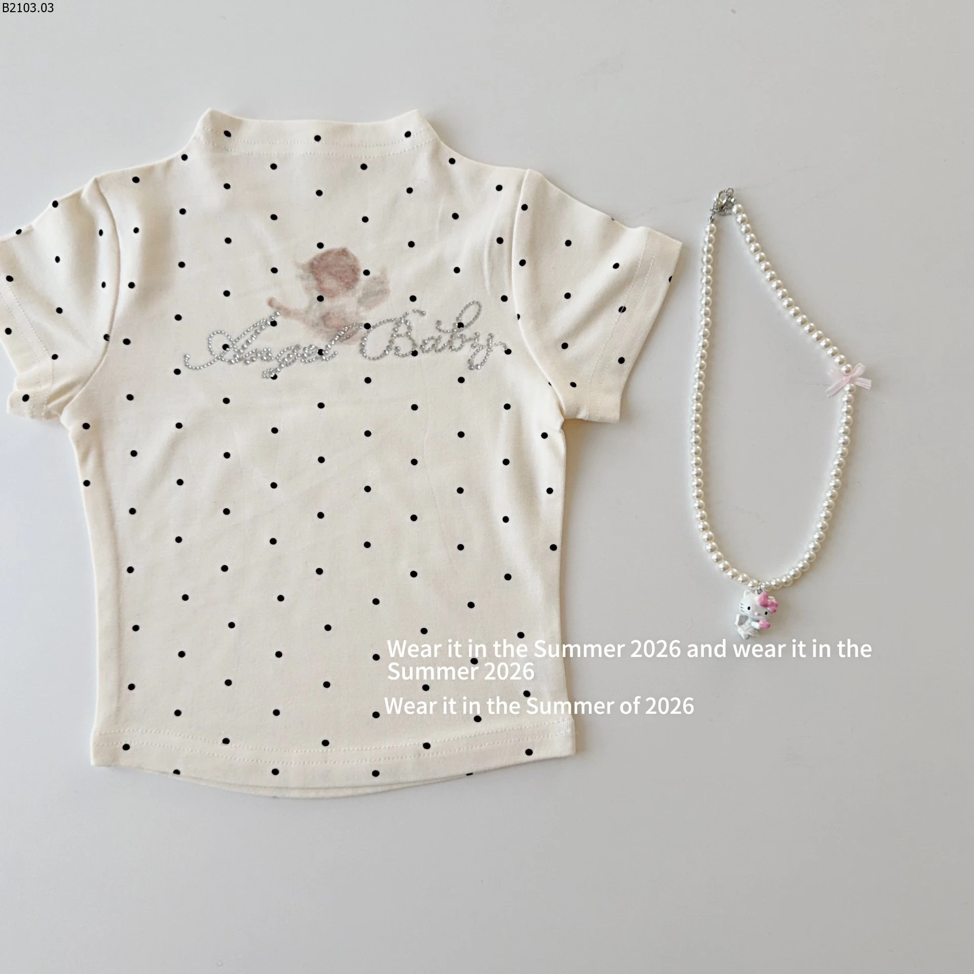 ÁO THUN, CHẤN VÁY BÉ GÁI giá sỉ Áo --- Giá 144k Chân váy --- Giá 163k