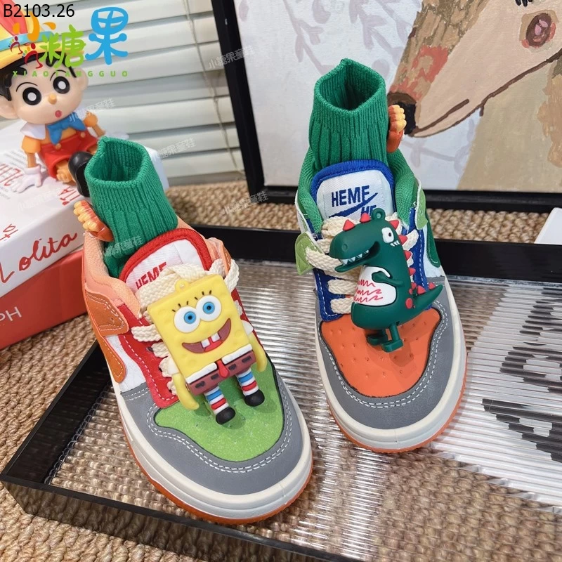 GIÀY THỂ THAO PHỐI MÀU CHO BÉ giá sỉ 198k