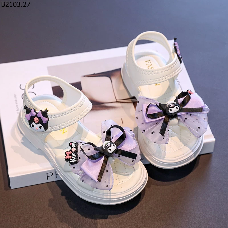 SANDAL KUROMI CHO BG giá sỉ sz 26-30 --- G.i.á 163k sz 31-37 --- G.i.á 175k