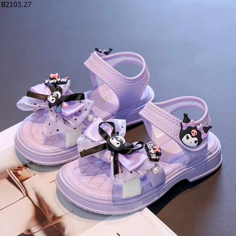 SANDAL KUROMI CHO BG giá sỉ sz 26-30 --- G.i.á 163k sz 31-37 --- G.i.á 175k
