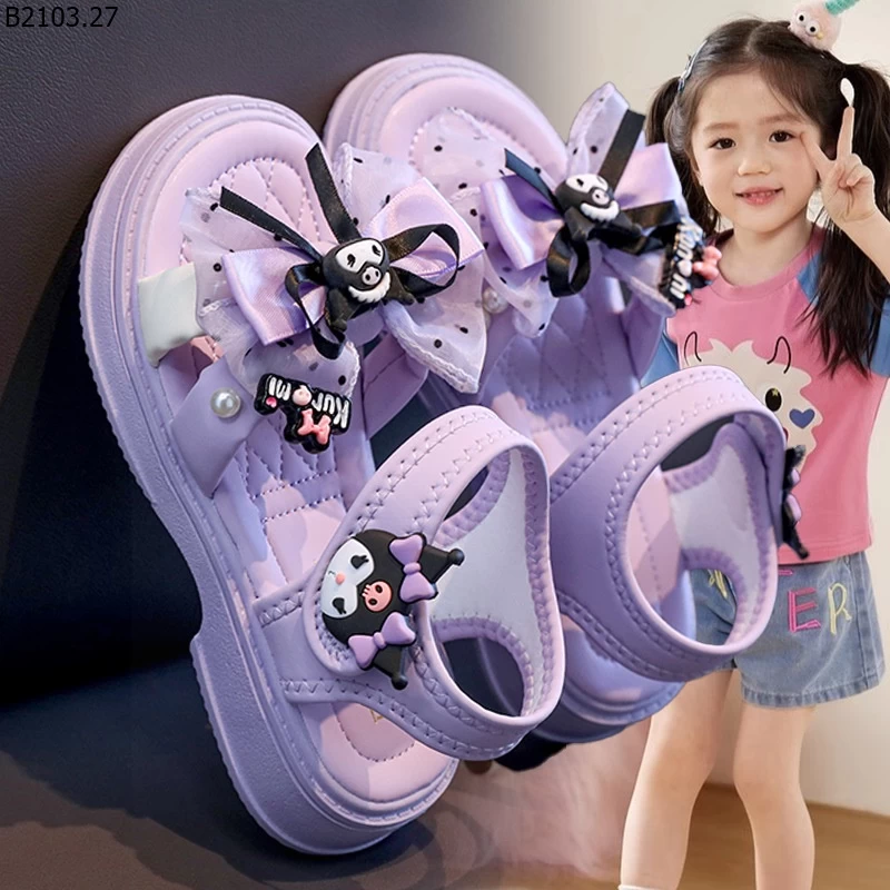 SANDAL KUROMI CHO BG giá sỉ sz 26-30 --- G.i.á 163k sz 31-37 --- G.i.á 175k