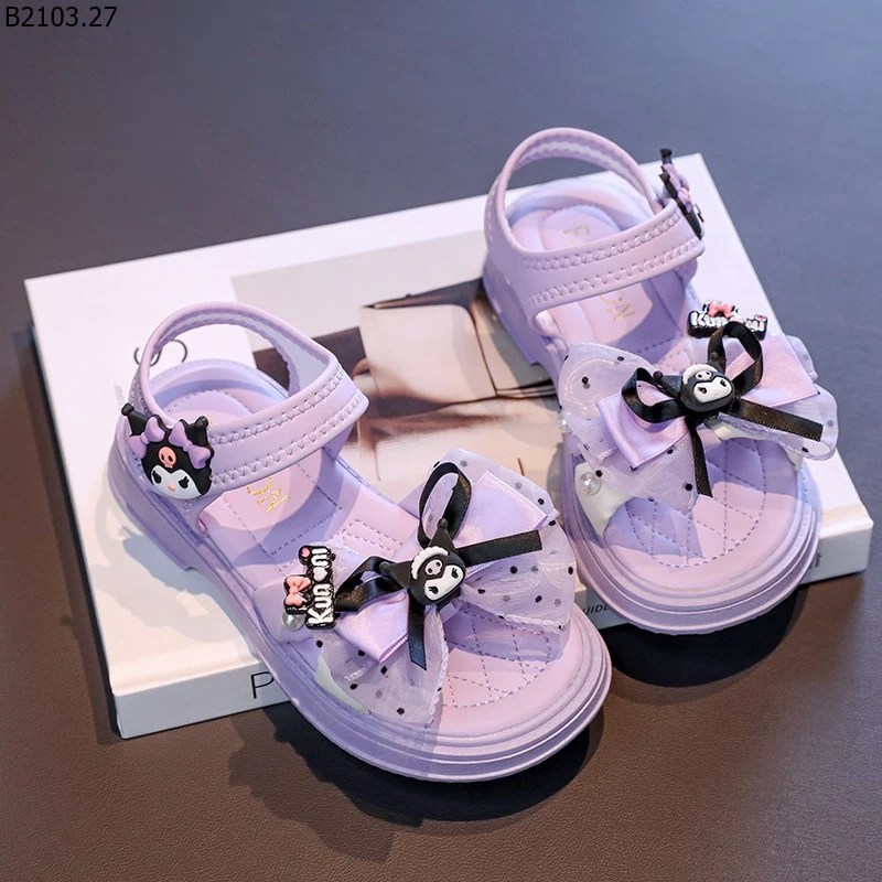 SANDAL KUROMI CHO BG giá sỉ sz 26-30 --- G.i.á 163k sz 31-37 --- G.i.á 175k